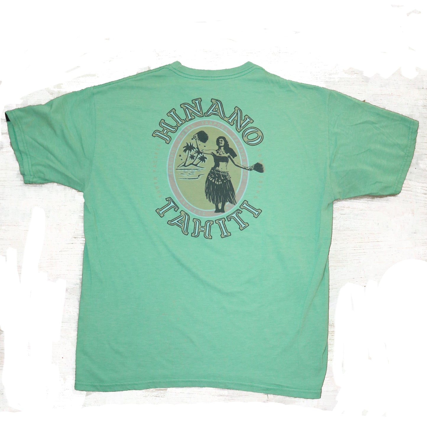 Hinano Tahiti Shirt - Rare color - Large